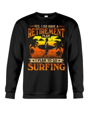 Surfing - Retirement Crewneck Sweatshirt tile