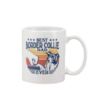 Best Dad Ever Border Collie Mug front