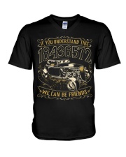 Hot Rod - 18436572 V-Neck T-Shirt tile