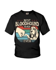 Best Dad Ever - Bloodhound Youth T-Shirt tile