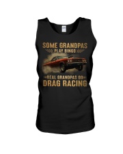 Drag Racing - Grandpas Play Bingo Unisex Tank tile