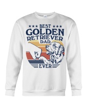 Best Dad Ever Golden Retriever Crewneck Sweatshirt tile