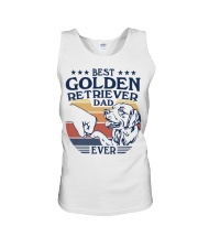 Best Dad Ever Golden Retriever Unisex Tank tile