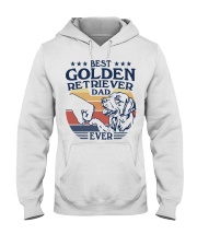 Best Dad Ever Golden Retriever Hooded Sweatshirt tile