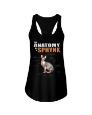 Cat Anatomy - Sphynx Ladies Flowy Tank tile