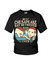 Best Dad Ever - Chesapeake Bay Retriever Youth T-Shirt tile