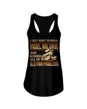 Old Man Problems Model Railroad Ladies Flowy Tank tile