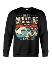 Best Dog Mom Miniature Schnauzer Crewneck Sweatshirt tile