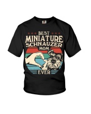 Best Dog Mom Miniature Schnauzer Youth T-Shirt tile