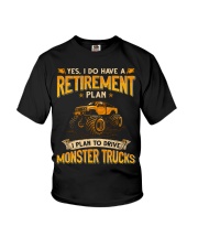 Retirement Plan Monster Truck Youth T-Shirt tile
