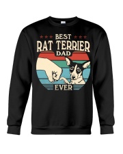 Best Dad Ever - Rat Terrier Crewneck Sweatshirt tile