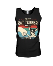 Best Dad Ever - Rat Terrier Unisex Tank tile