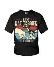 Best Dad Ever - Rat Terrier Youth T-Shirt tile