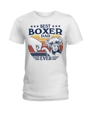 Best Dad Ever Boxer Ladies T-Shirt tile