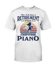 Have Retirement Plan Piano Premium Fit Mens Tee tile