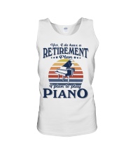 Have Retirement Plan Piano Unisex Tank tile