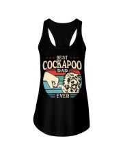 Best Dad Ever - Cockapoo Ladies Flowy Tank tile