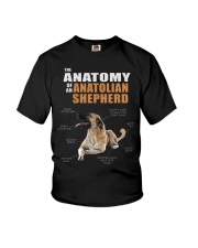 Dog Anatomy - Anatolian Shepherd Youth T-Shirt tile