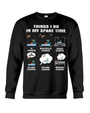 Spare Time Kitesurfing Crewneck Sweatshirt tile