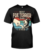 Best Dad Ever - Fox Terrier Classic T-Shirt front