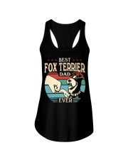 Best Dad Ever - Fox Terrier Ladies Flowy Tank tile