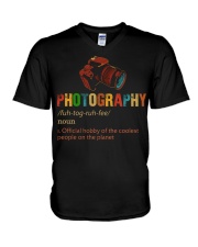 Photography Coolest People V-Neck T-Shirt tile
