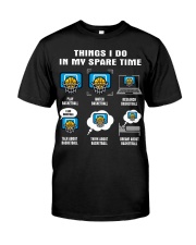 Spare Time Basketball Classic T-Shirt front