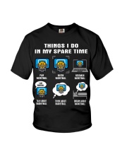 Spare Time Basketball Youth T-Shirt tile