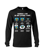 Spare Time Basketball Long Sleeve Tee tile