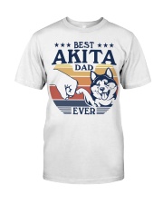 Best Dad Ever Akita Premium Fit Mens Tee tile