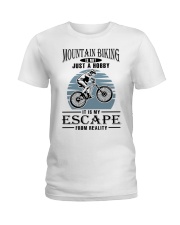 Not Just A Hobby - Mountain Biking Ladies T-Shirt tile