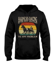 The Best Solution - Harness Racing Hooded Sweatshirt tile