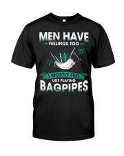 Men Have Feelings - Bagpipes Premium Fit Mens Tee tile