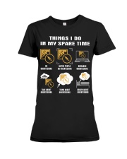 Spare Time - Orienteering Premium Fit Ladies Tee tile