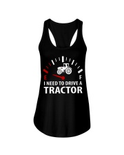 I Need To - Tractor Ladies Flowy Tank tile