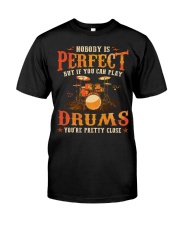 Drums - Nobody's Perfect Premium Fit Mens Tee tile