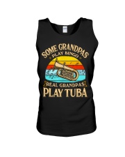 Tuba - Grandpa Bingo Unisex Tank tile