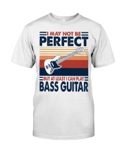 I May Not Be Perfect Bass Guitar Premium Fit Mens Tee tile