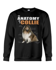 Dog Anatomy - Collie Crewneck Sweatshirt tile