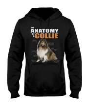 Dog Anatomy - Collie Hooded Sweatshirt tile