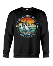 Sailing - Underestimate Old Man Crewneck Sweatshirt tile