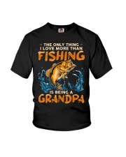 Fishing - Being Grandpa Youth T-Shirt tile