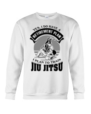 Retirement Plan Jiu Jitsu Crewneck Sweatshirt tile