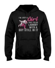 Jiu Jitsu - Girl Folds Laundry Hooded Sweatshirt tile