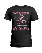 Cycling - Grandma Knit Ladies T-Shirt front