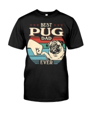 Best Dad Ever - Pug Premium Fit Mens Tee tile