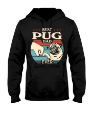 Best Dad Ever - Pug Hooded Sweatshirt tile