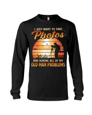 Photography - Old man problems Long Sleeve Tee tile