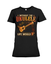 Ukulele - Bb Premium Fit Ladies Tee tile