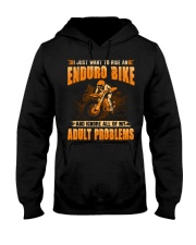 Enduro Bike - Adult Problems Hooded Sweatshirt tile